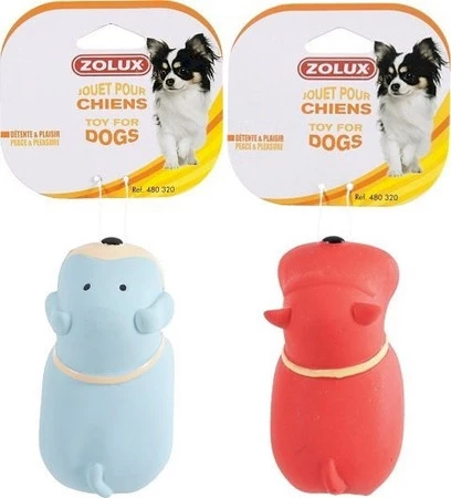 ZOLUX Zabawka lateksowa Pies Różne Kolory 11cm