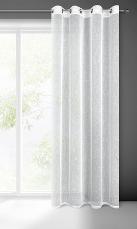FIRANA GOTOWA KELLY 140 X 250 CM BIAŁY
