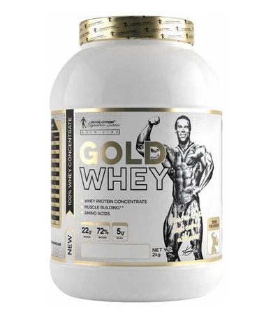 LEVRONE GOLD WHEY odżywka białkowa 2000g smak truskawka