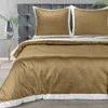 Komplet pościeli Laura, 220 x 200 cm, Złocisty