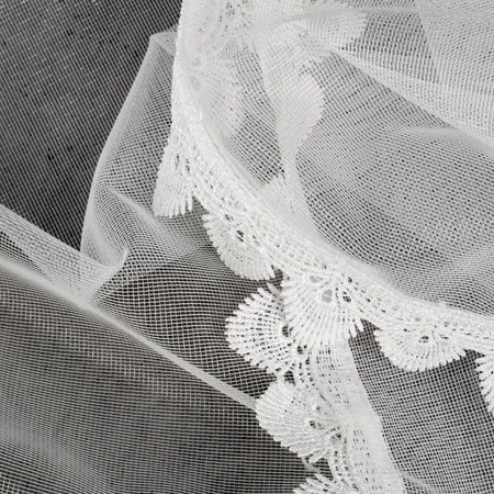 FIRANA GOTOWA MAYA NA TAŚMIE 300 X 145 CM BIAŁY