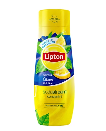 Zestaw: 3x SodaStream Syrop koncentrat Lipton Ice Tea cytrynowa 440 ml