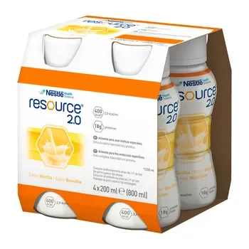 Zestaw 2x RESOURCE 2.0 smak wanilia 4 x 200ml