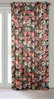 ZASŁONA GOTOWA PEONIA NA TAŚMIE 140 X 270 CM BORDOWY