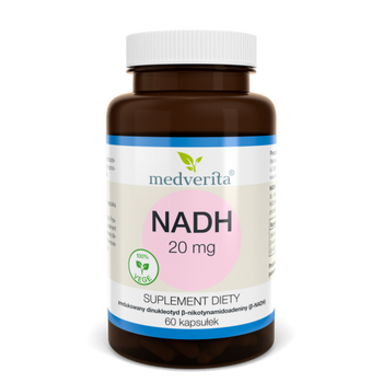 Medverita NADH 20 mg 60 kaps.