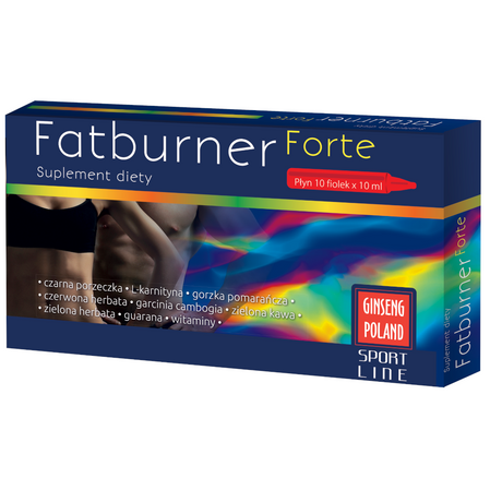  Ginseng Poland Fatburner Forte 10 fiolek
