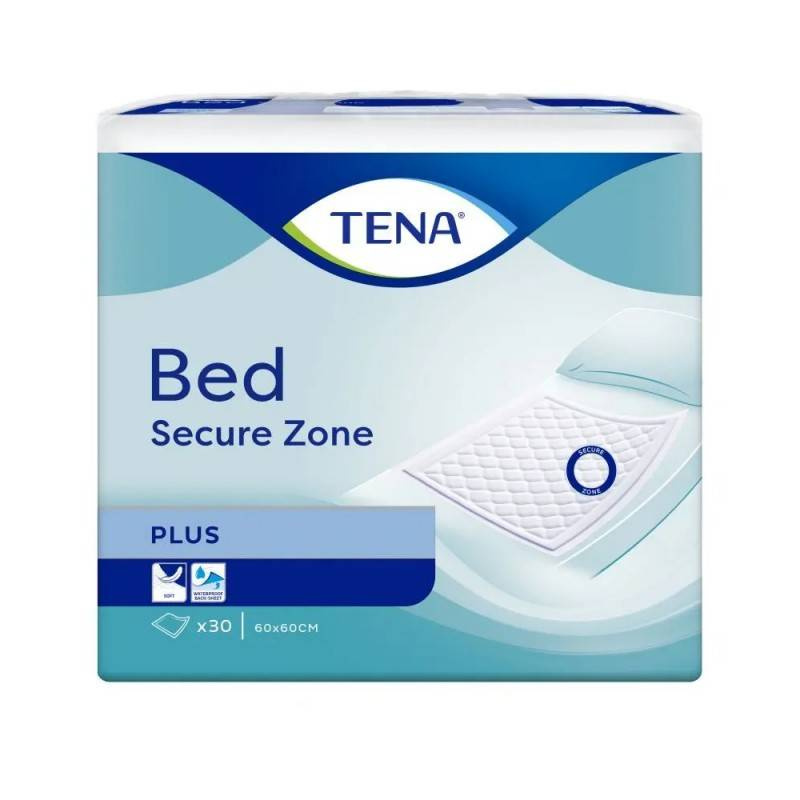 Tena − Bed Plus, podkłady chłonne 60 x 60 cm − 30 szt.