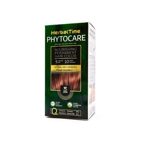 Herbal Time Naturalna Farba 7C WARM COPPER