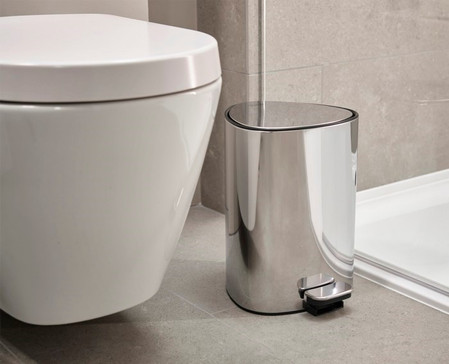 JJ-Kosz łazienkowy 5l. EasyStore stal