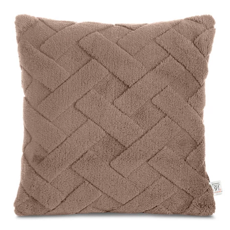 POSZEWKA DESIGN91 45 X 45 CM CIEMNOBEŻOWY