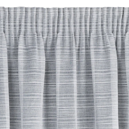 FIRANA GOTOWA ARIA NA TAŚMIE 140 X 300 CM SZARY