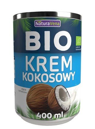NATURAVENA KREM KOKOSOWY 17 % BIO 400ml