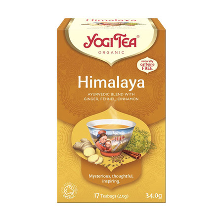 Yogi Tea − Himalaya, herbata z imbirem − 17 x 2 g