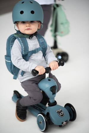 SCOOTANDRIDE Highwaykick 1 2w1 Jeździk i hulajnoga 1-5 lat Blueberry