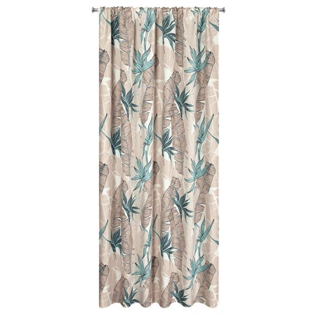 Zasłona gotowa Garden 8 na Taśmie 155 x 200 cm, Beżowy