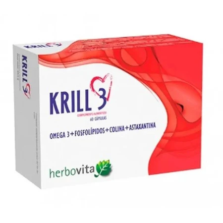 HERBOVITA Krill 3 kwasy omega 3 - 60 kaps.