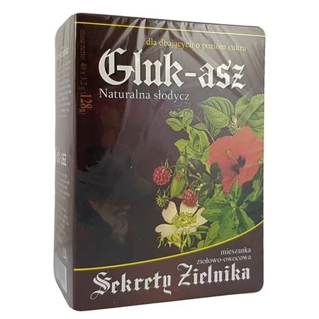 Asz Sekrety Zielnika Gluk-Asz 40X3,2G Cukrzyca