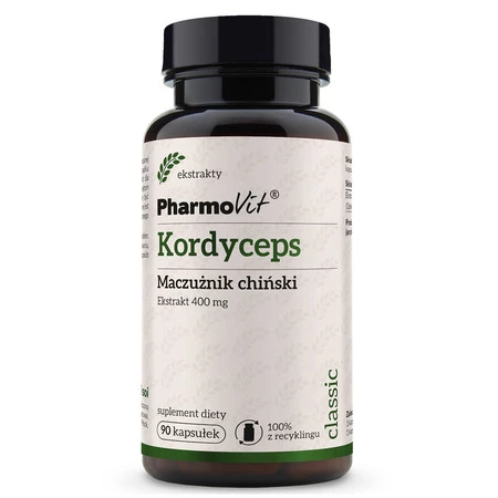 Pharmovit Kordyceps Maczużnik chiński 90 k