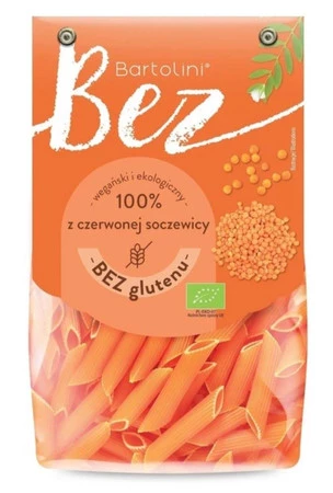 Makaronz czerwonej soczewicy penne BEZGL. BIO 250g