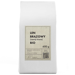 THE PLANET LEN BRĄZOWY (SIEMIĘ LNIANE) BIO 600 g