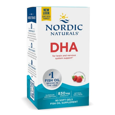 DHA Omega-3 Oil (90 kaps.)