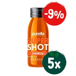 Zestaw: 5x Purella SuperShot Shot imbirowy na Energię - 100g