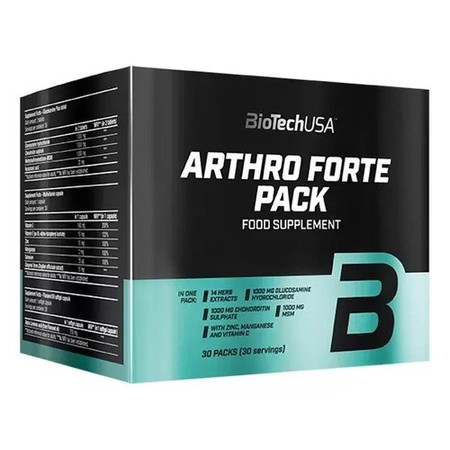 BioTech USA Arthro Forte Pack na wsparcie stawów 30 saszetek
