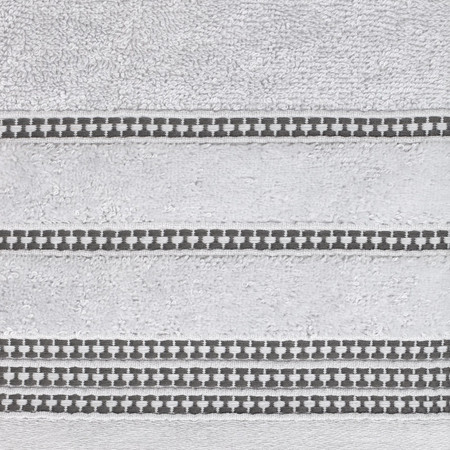 Ręcznik Amanda (03), 30 x 50 cm, Srebrny