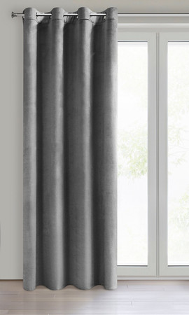 ZASŁONA GOTOWA MELANIE 140 X 250 CM STALOWY