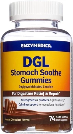 ENZYMEDICA DGL Stomach Soothe (74 gummies)