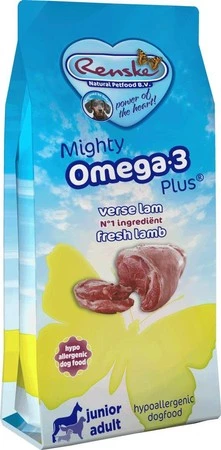 Renske Dog Mighty Omega-3 Plus Świeża jagnięcina (12 kg)