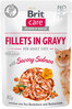 BRIT Care Cat GF Adult Savory Salmon Łosoś Sos 85g