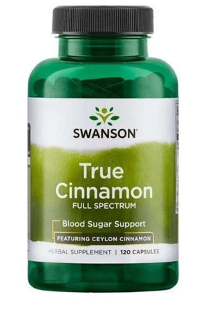Swanson Full Spectrum Cynamon Cejloński 120 K