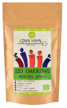 RÓŻDŻKI SMAKU OWOCOWE BIO (10 x 2 g) 20 g - HELPA