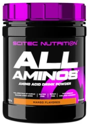 Scitec Nutrition All Aminos Aminokwasy 340g smak mango