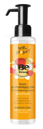 Selfie Project, BE STRONG, Krem Podkreślający Loki CurlPower 150 ml