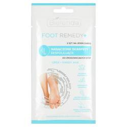Bielenda Foot Remedy+ Nasączone Skarpety eksfoliujące do zrogowaciałych stóp - na 1 zabieg  1op.-2szt