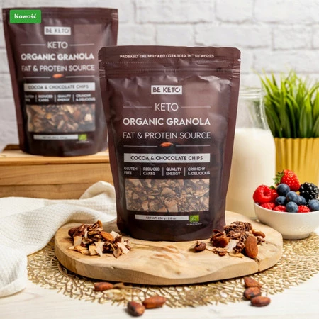 BeKeto Keto Granola czekolada 250g