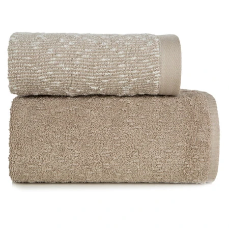 Komplet Ręczników 2 37 x 25 x 10 cm, Jasnobrązowy