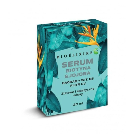 Serum Biotyna + Jojoba Zdrowe i elastyczne włosy 20ml