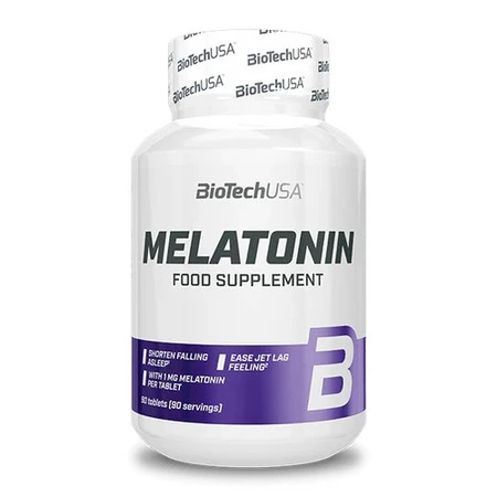 BioTech USA Melatonin na wsparcie spokojnego snu 90 tabl.