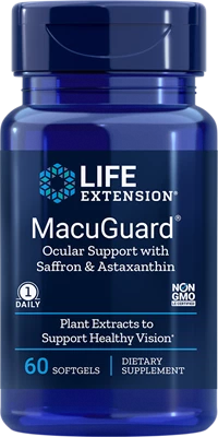 MacuGuard Ocular Support with Saffron & Astaxanthin (60 kaps.)