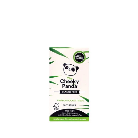 Cheeky Panda, Chusteczki higieniczne kieszonkowe, 10 szt.