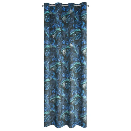 ZASŁONA GOTOWA LAZUR 140 X 250 CM CZARNY