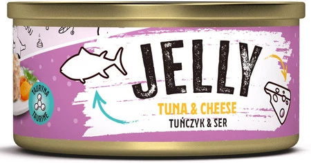 MR.BANDIT Jelly Tuna / Cheese Tuńczyk Ser dla kota 80g