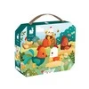 Janod Puzzle w walizce Witajcie na farmie 20 elementów 2+, Made in France
