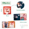 LILLIPUTIENS Miękka książeczka aktywizująca z mini-komforterem „Stella i jej przytulanka” 12 m+