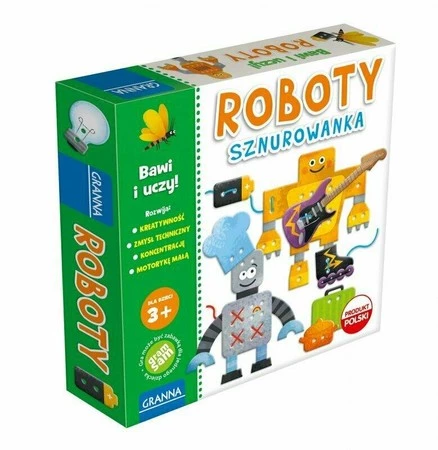 Roboty sznurowanka gra 00436 GRANNA