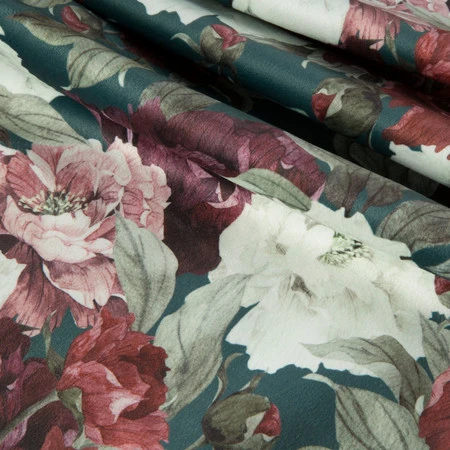 OBRUS VELVET 2 35 X 180 CM ZIELONY