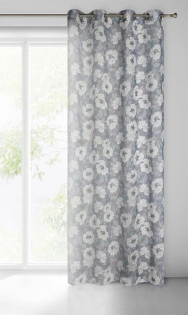 ZASŁONA GOTOWA FABIA 140 X 250 CM POPIELATY